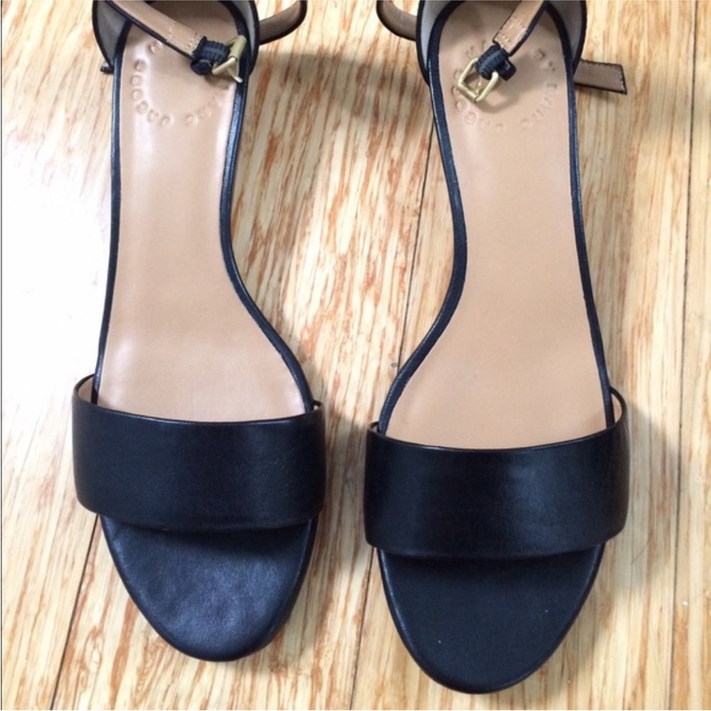 Marc By Marc Jacobs Black Ankle-Strap Sandals